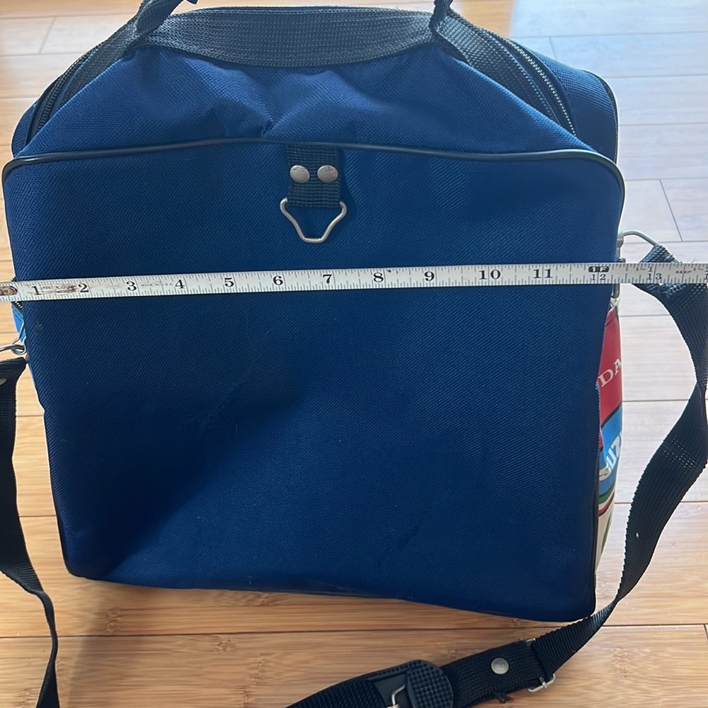 Vintage One of a Kind Rare Motorsports Bag Backpack Carry On Rare - Picture 6 of 10